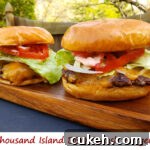 Thousand Island BBQ Smash Burgers