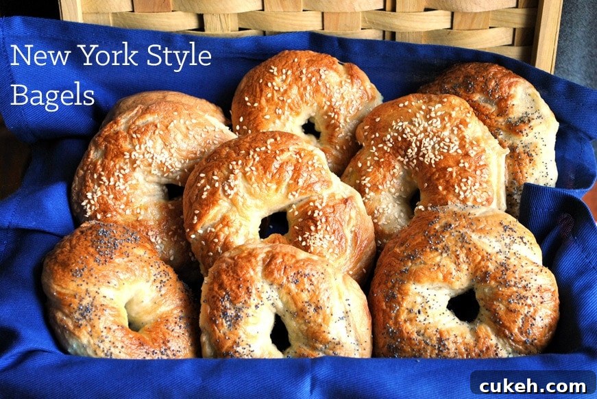 The most amazing New York styled bagels you will ever make. This recipe is customizable and very forgiving